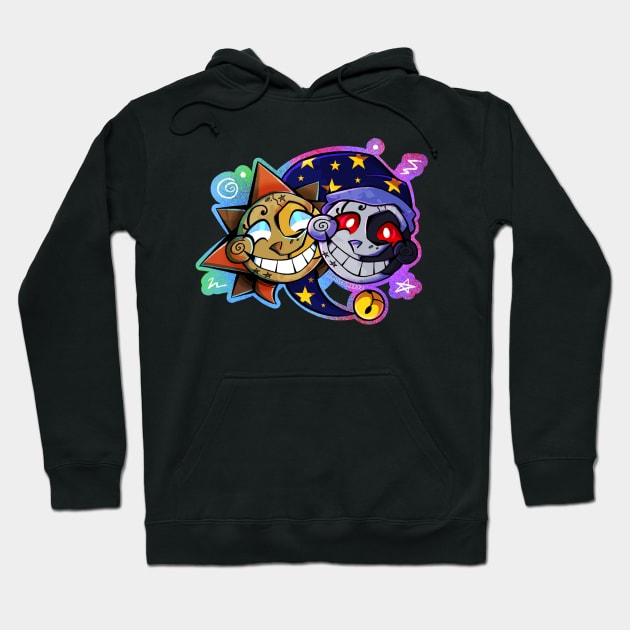 Sun & Moon duo Hoodie by Chips🎭